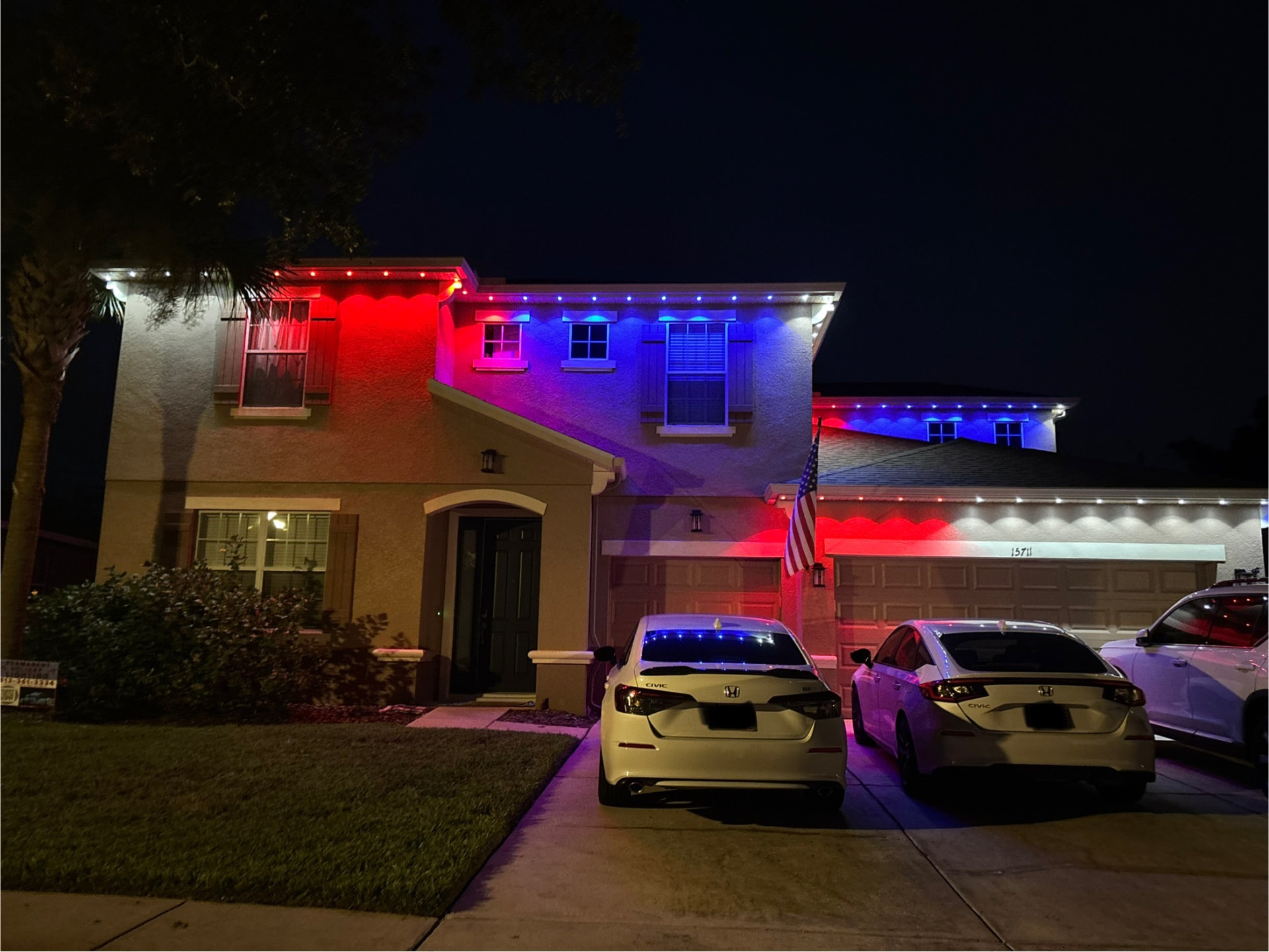 Permanent LED lighting install in the Treasure Valley