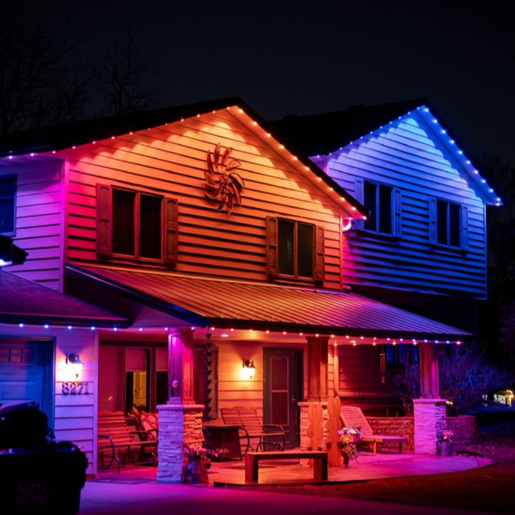 Permanent LED lighting install in the Treasure Valley