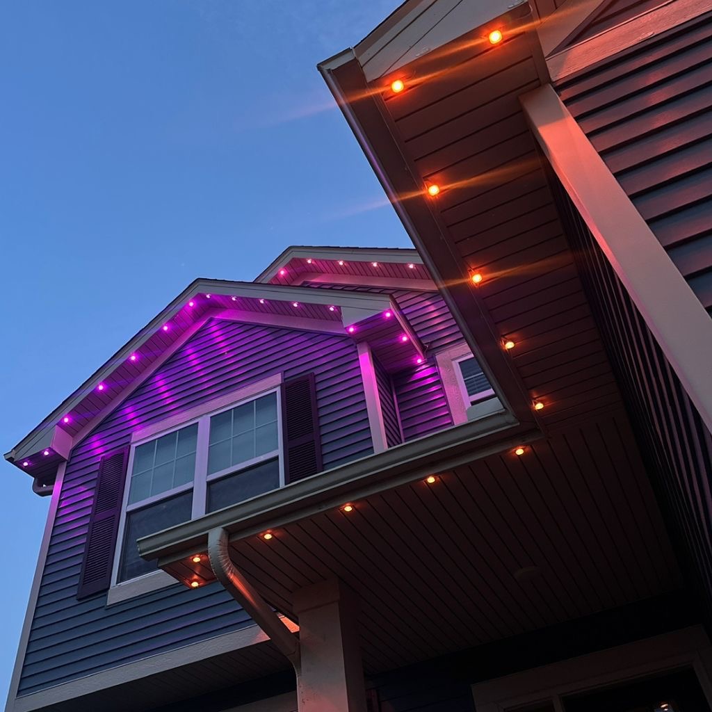 Permanent LED lighting install in the Treasure Valley